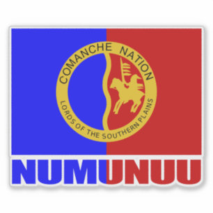 Numunuu (Comanche) Aufkleber
