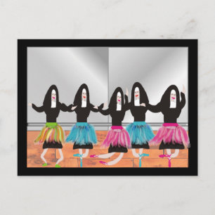 Nun Ballerina Gifts Postkarte