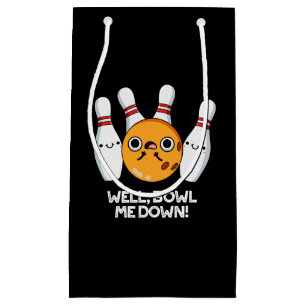 Nun, Bowl Me Down Funny Bowling Puff Dark BG Kleine Geschenktüte