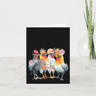 Nun Butter Meine Kekse Lustige Blumen Huhn Südstaa Dankeskarte