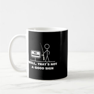 Nun, das ist kein gutes Zeichen, ich lustiger Ange Kaffeetasse