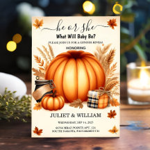 Nun, Farm Pink Blue Fall Girl Pumpkin Gender-Studi