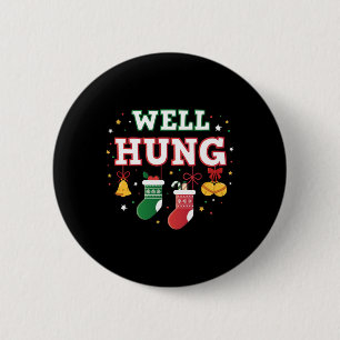 Nun Hung Funny Christmas Tree Balls X-mas Stockin Button