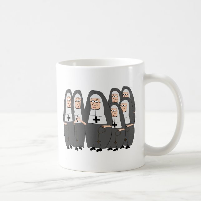 Nun Jubilee Cards Tasse (Rechts)