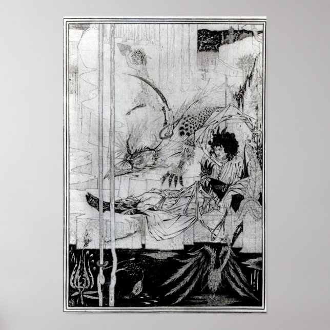 Nun sah König Arthur die Questing Bestie Poster (Vorne)