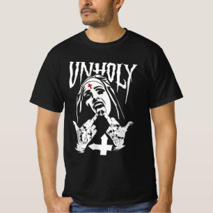 Nun With a Gun quotes T-Shirt