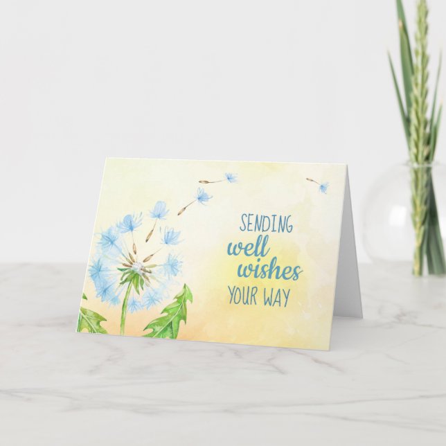 Nun wünscht karte (Vorderseite)