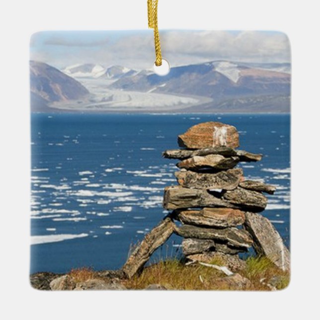 Nunavut, Kanada Keramikornament (Vorderseite)