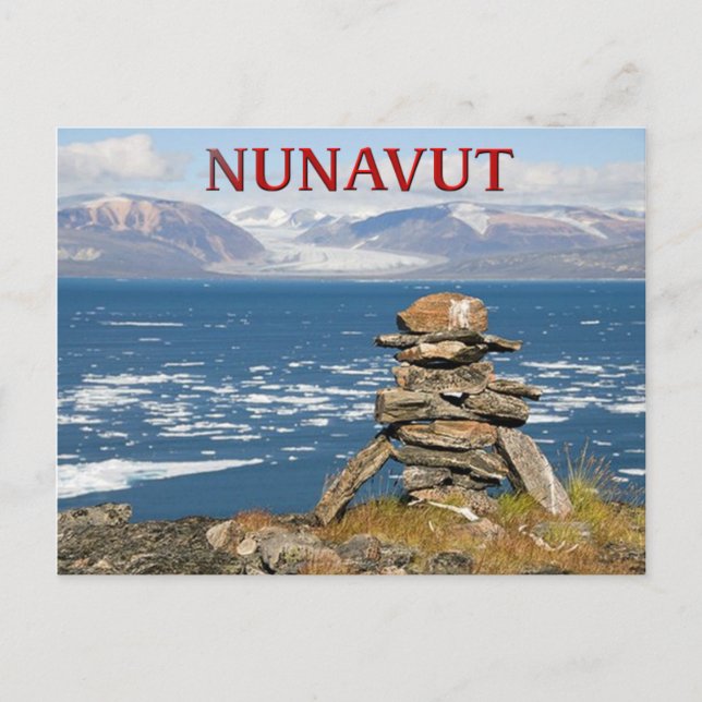 Nunavut, Kanada Postkarte (Vorderseite)