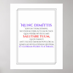 Nunc Dimittis Poster