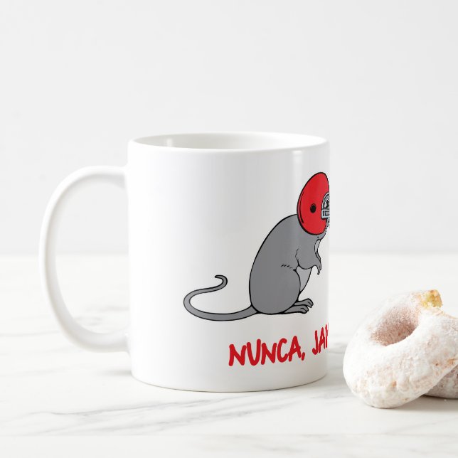 Nunca jamas te rindas kaffeetasse (Mit Donut)