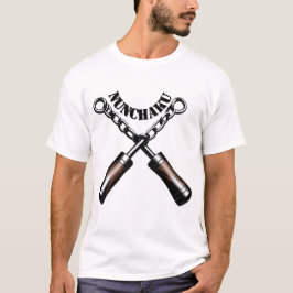 Nunchaku Design T - Shirt