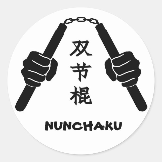 Nunchaku Sticker (Vorderseite)