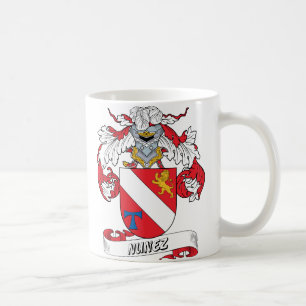 Nunez-Familienwappen Tasse