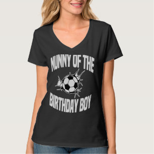 Nunny von der Geburtstags Boy Soccer Team Tag Part T-Shirt