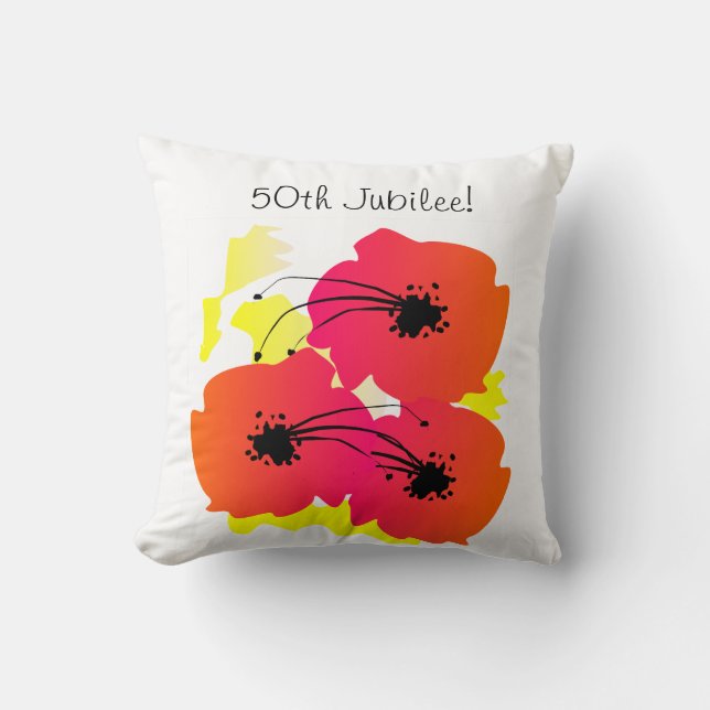 Nuns Golden 50. Jubilee Tote Bag Big Blume Kissen (Vorderseite)