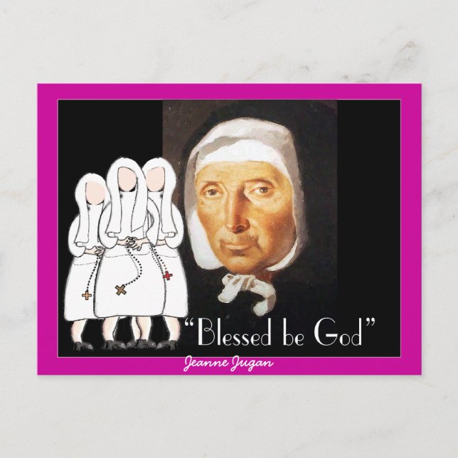 Nuns Golden und Silver Jubilee Geschenke Postkarte (Vorderseite)