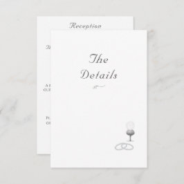 Nuptial Grace Catholic Wedding  Begleitkarte