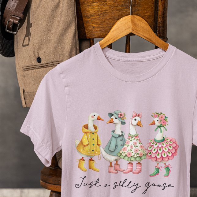 Nur Alberne Gans T-Shirt (Just Silly Goose T-Shirt)