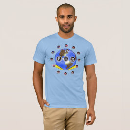 Nur Anfangsbuchstaben T-Shirt