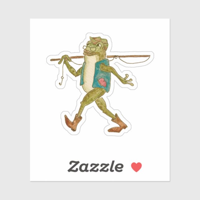 Nur angeln...und gut damit! aufkleber (Blatt)