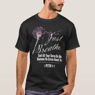 Nur atmen der Christliche Gott Glaube Kreuz 1 Jame T-Shirt