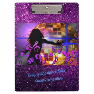 Nur auf der Tanzfläche Klemmbrett