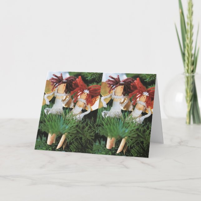 **NUR AUSFÜHREN, UM NUR DIE CHRISTMAS ZU SAGEN** KARTE (Vorderseite)