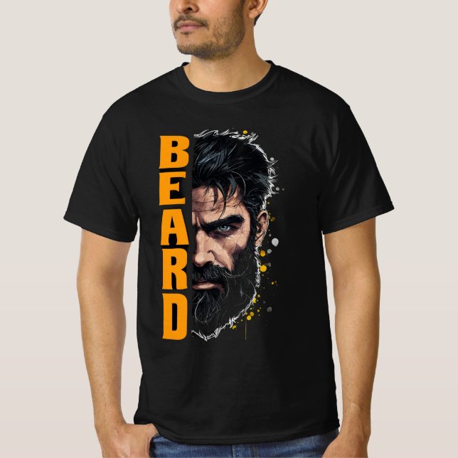 Nur Bart T-Shirt (Vorderseite)