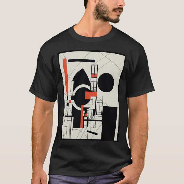 Nur Bauhaus Vibes T-Shirt (Vorderseite)