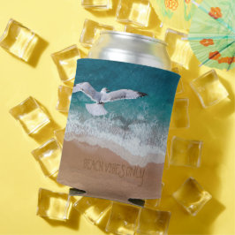 Nur Beach Vibes (oder benutzerdefinierten Text) Dosenkühler