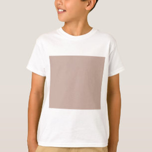 Nur Beige Tan Sandstone Farbe T-Shirt