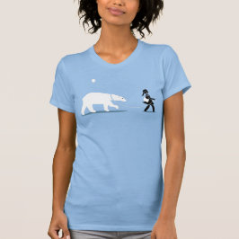Nur beim Spaziergang durch meinen Polarbär T-Shirt