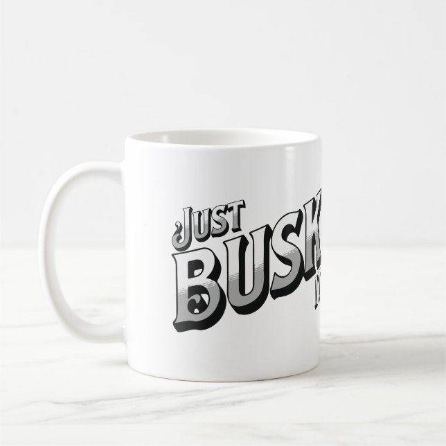 Nur belauschen kaffeetasse (Links)