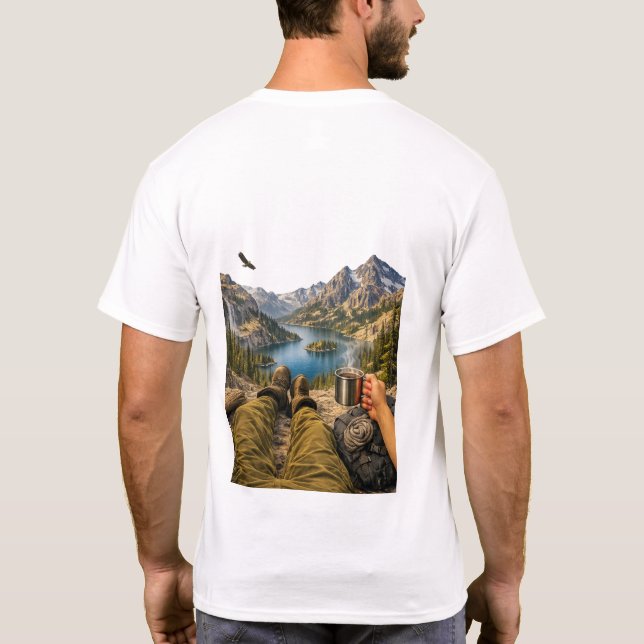 Nur Bergvibes T-Shirt (Rückseite)