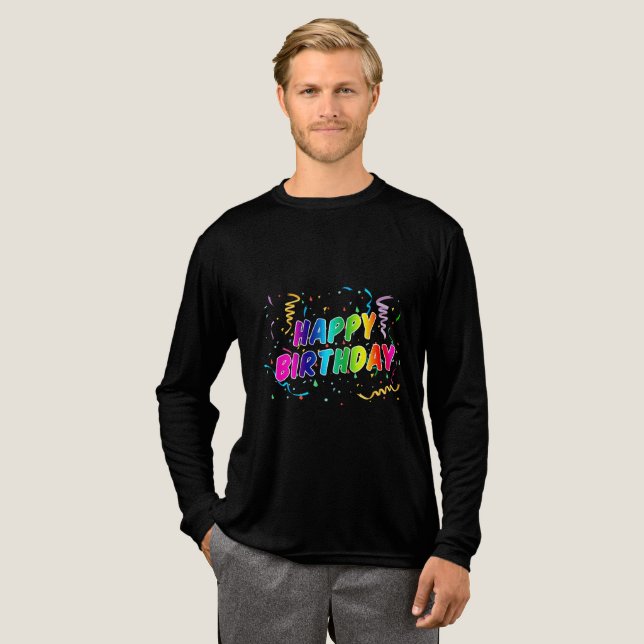 Nur Birthday Vibes Tri-Blend Shirt