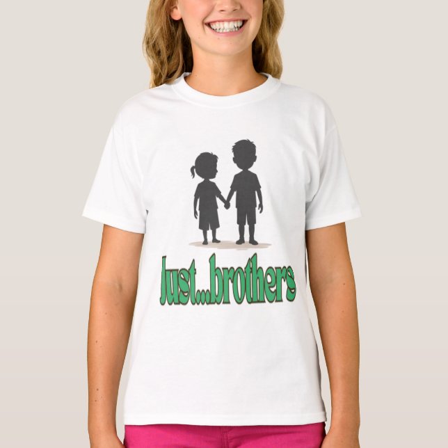 Nur Brüder T-Shirt (Vorderseite)