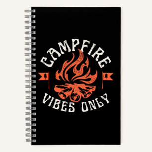 Nur Campfire Vibes Notizbuch