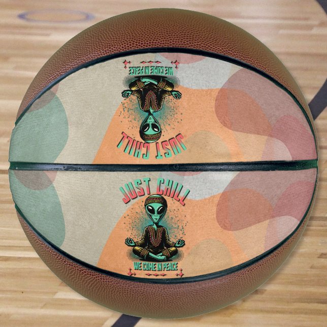 Nur Chill, wir kommen in Frieden Mini Basketball (Von Creator hochgeladen)