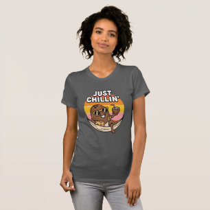 Nur Chillen Coconut-Shirt – Tropisches Sommer-T-Sh T-Shirt