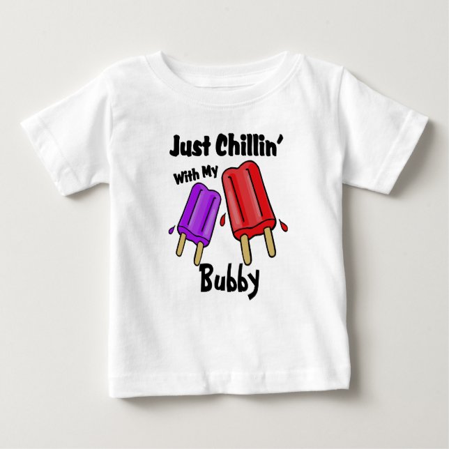 Nur Chillin, Bubby Baby T-shirt (Vorderseite)