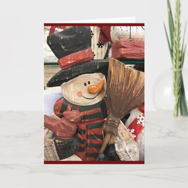 "NUR CHRISTMAS UND EIN SEHR GLÜCKLICHES NEUES JAHR KARTE (Vorderseite)