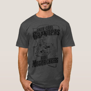 Nur Coole Grandpas Motorräder Beste Motorräder T-Shirt