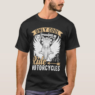 Nur Coole Grandpas-Motorräder T-Shirt
