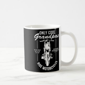 Nur coole Opas fahren Motorrad Funny Biker Gr Kaffeetasse
