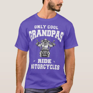 Nur Cooles Grandpas-Motorrad-Fahrrad T-Shirt