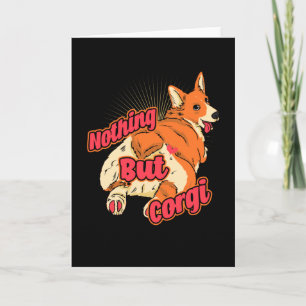 Nur Corgi Dog Karte