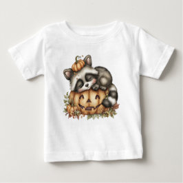 Nur da, Sleepy Racoon Baby T-shirt