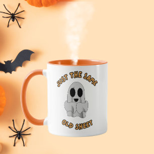 Nur das alte Blatt Tasse