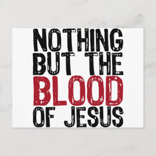 Nur das Blut Postkarte